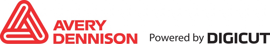 Avery Dennison logo w/ Digicut - partnership