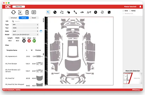 May 2026 New PPF & Window Tint Patterns