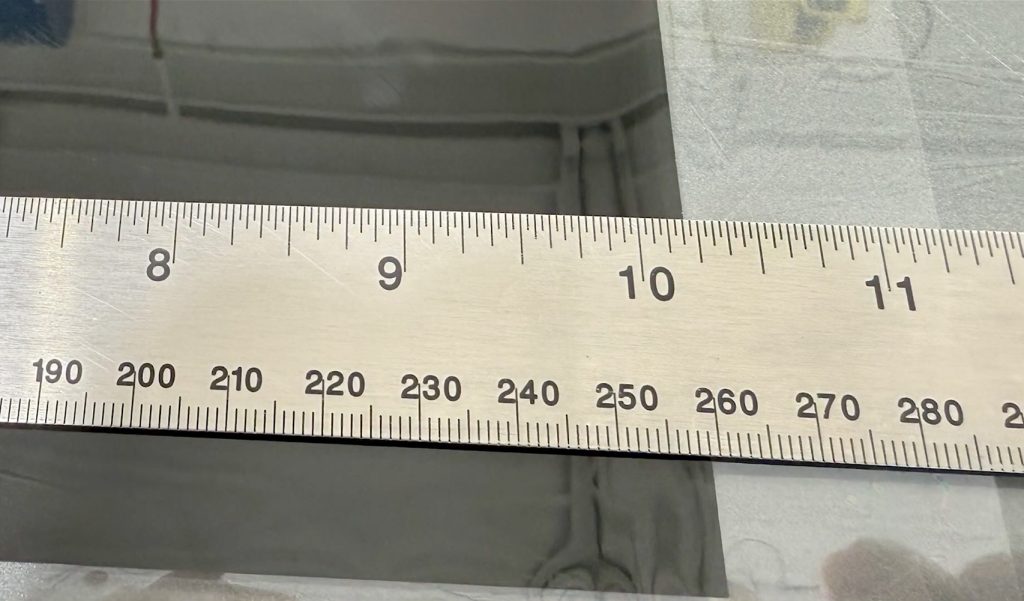 DigiCut template sizing and plotter calibration illustration